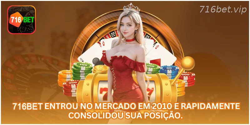 A trajetória de crescimento da 716BET desde 2010.