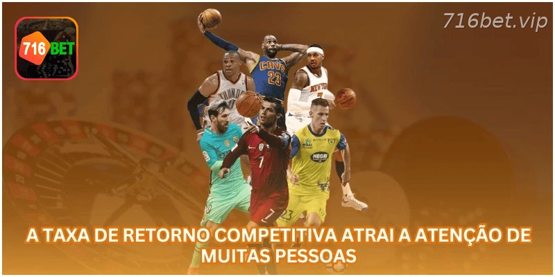 A taxa de retorno competitiva atrai a atenção de muitas pessoas.