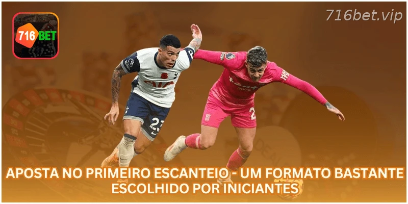 Aposta no primeiro escanteio, formato comum para iniciantes.