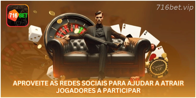 Redes sociais podem apoiar a divulgação de agentes 716BET.