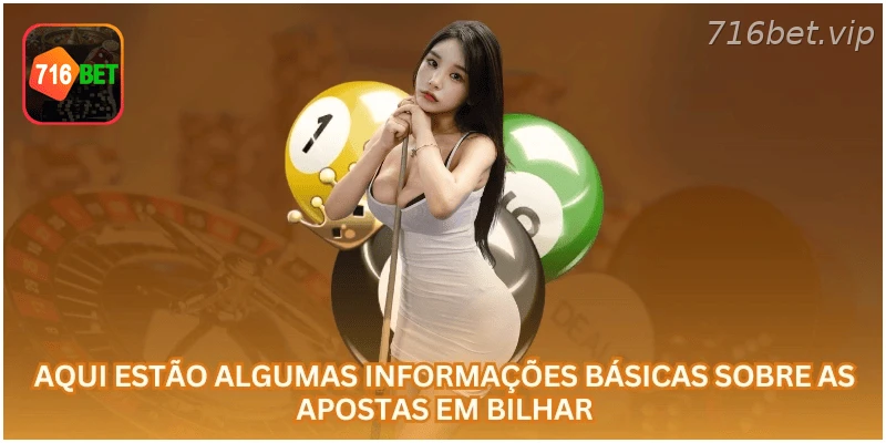 Informações básicas sobre apostas em bilhar online.