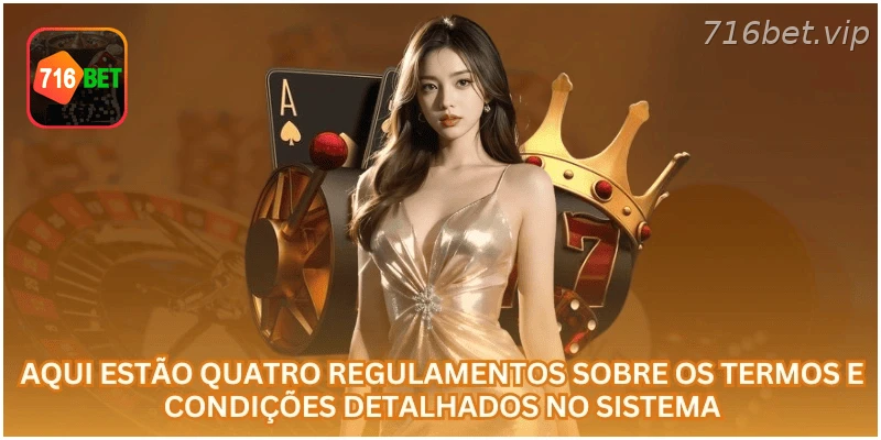 Quatro regras importantes sobre os termos de uso da 716BET.