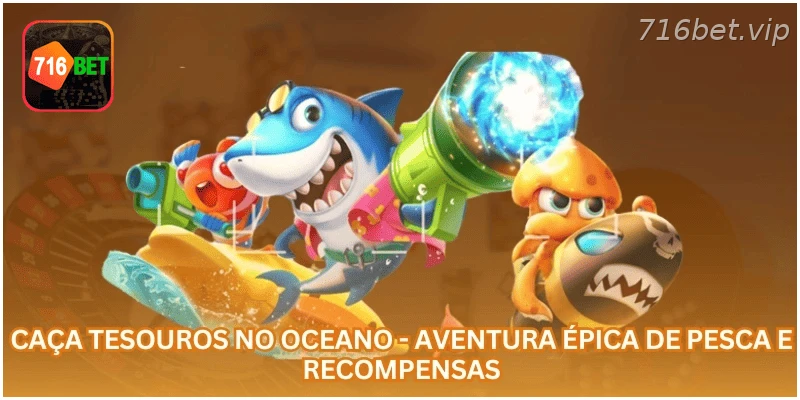 Caça Tesouros no Oceano - Aventura Épica de Pesca e Recompensas.