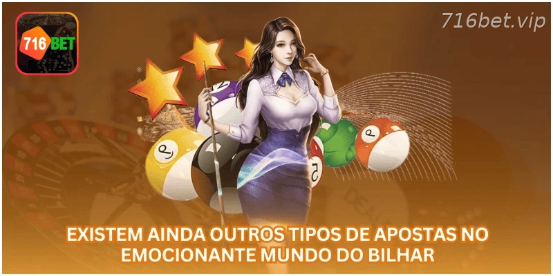 Outros mercados disponíveis no universo das apostas em bilhar