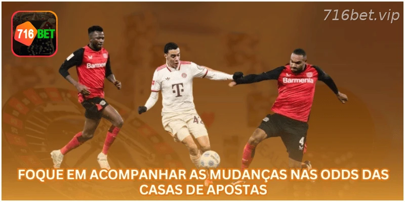 Acompanhe as mudanças nas odds de escanteios durante a partida.