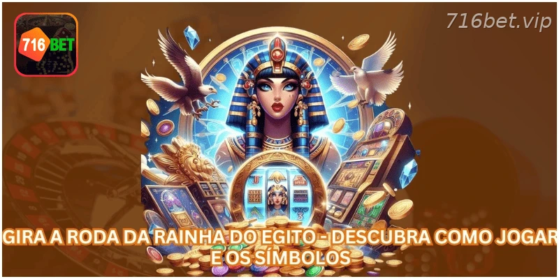 Gira a Roda da Rainha do Egito - Descubra Como Jogar e os Símbolos.