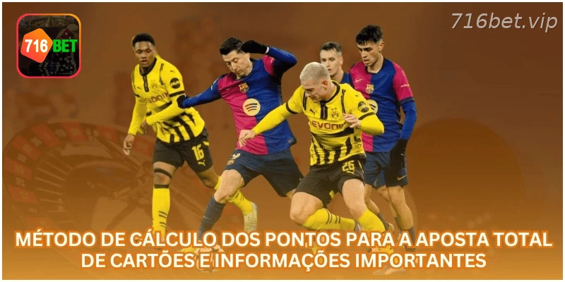 Como calcular pontos em apostas de total de cartões