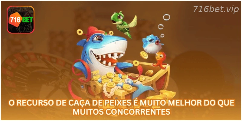 Recursos de caça aos peixes no Fishing King