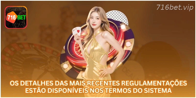 Detalhes das regras atualizadas nos termos do sistema.