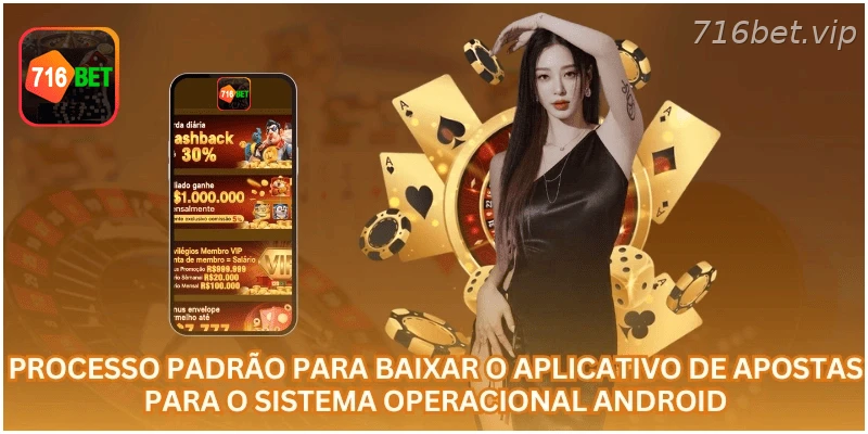 Processo para baixar o aplicativo de apostas no Android.
